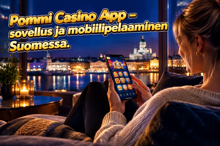 App Pommi Casino - sovellus ja mobiilipelaaminen Suomessa