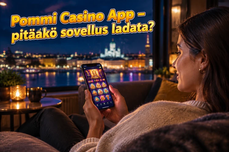 Pommi Casino App - pitääkö sovellus ladata?