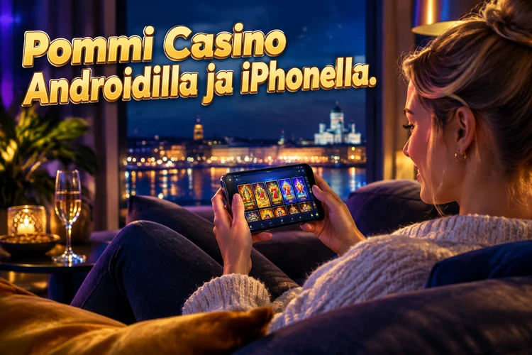 Pommi Casino Androidilla ja iPhonella