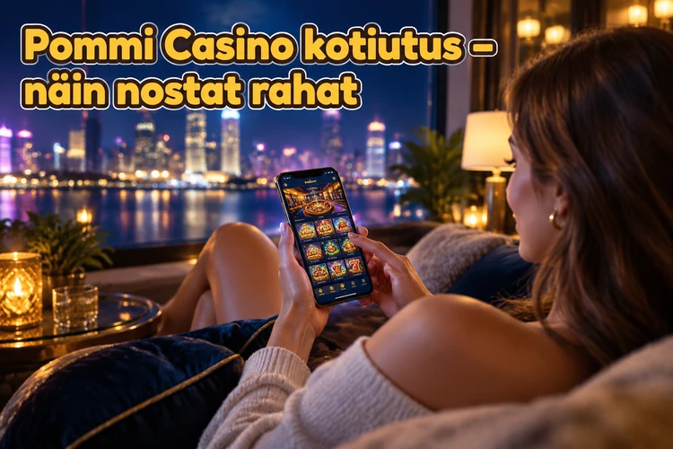 Pommi Casino kotiutus - näin nostat rahat